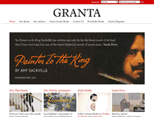 Tablet Screenshot of grantabooks.com